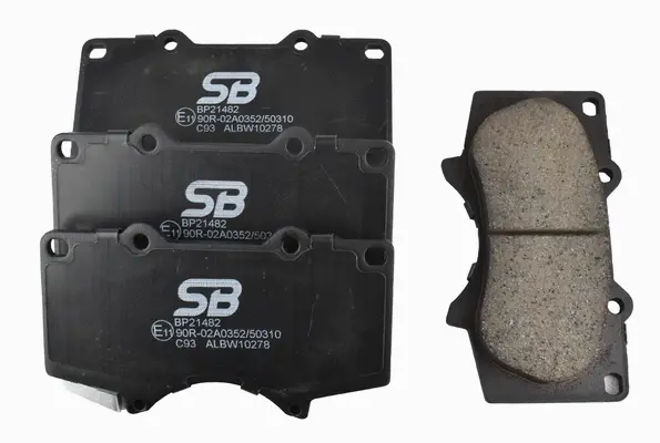 Brake Pad Set, disc brake (BP21482)