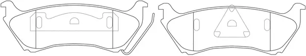 Brake Pad Set, disc brake (BP31144)