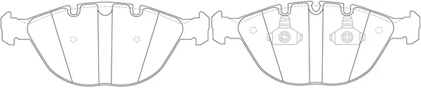 Brake Pad Set, disc brake (BP32336)