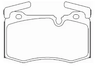 Brake Pad Set, disc brake (BP32606)