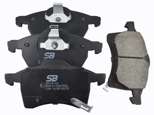 Brake Pad Set, disc brake (BP34118)