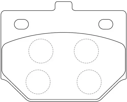 Brake Pad Set, disc brake (BP21032)