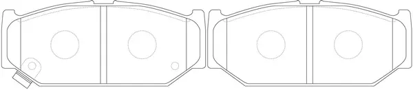 Brake Pad Set, disc brake (BP29529)
