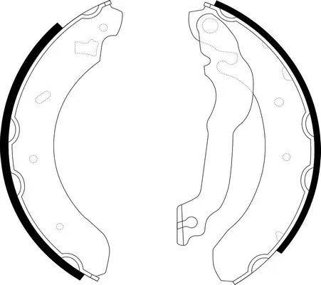 Brake Shoe Set (BS51531)