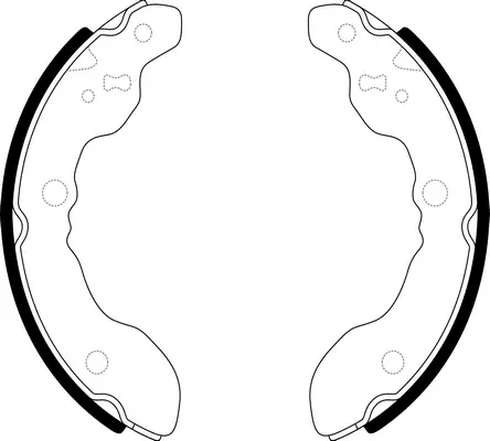 Brake Shoe Set (BS29943)
