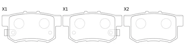 Brake Pad Set, disc brake (BP28397)