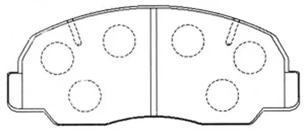 Brake Pad Set, disc brake (BP21098)