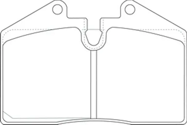 Brake Pad Set, disc brake (BP41267)