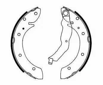 Brake Shoe Set (BS32535)