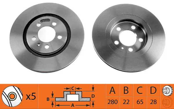 Brake Disc (BR33112T)