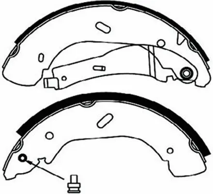 Brake Shoe Set (BS51574)