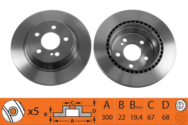 Brake Disc (BR31117T)