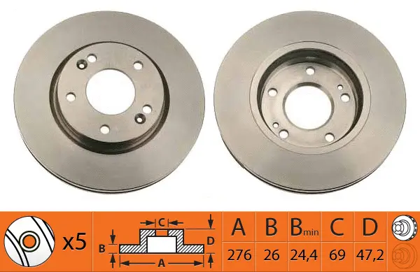 Brake Disc (BR11112T)