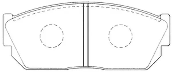 Brake Pad Set, disc brake (BP28013)