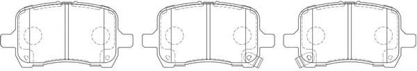 Brake Pad Set, disc brake (BP52007)