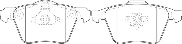 Brake Pad Set, disc brake (BP30352)