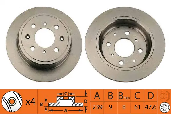 Brake Disc (BR28104)