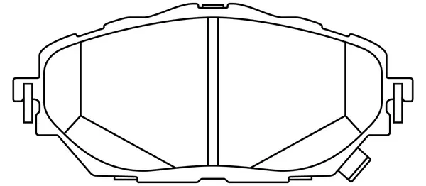 Brake Pad Set, disc brake (BP21016)