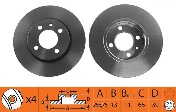 Brake Disc (BR33108)
