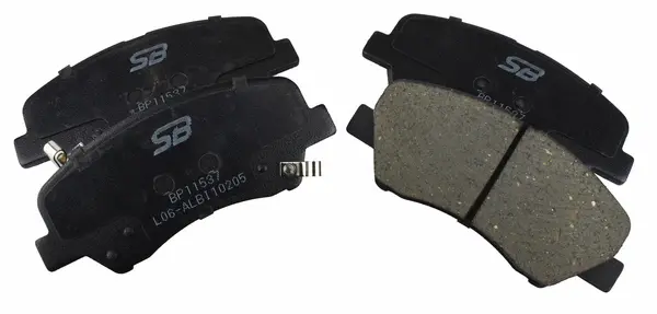 Brake Pad Set, disc brake (BP11537)