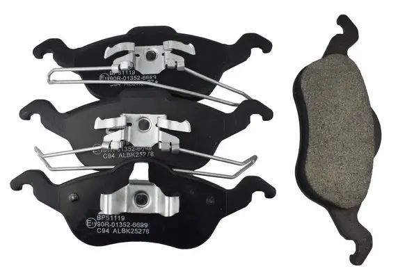 Brake Pad Set, disc brake (BP51119)