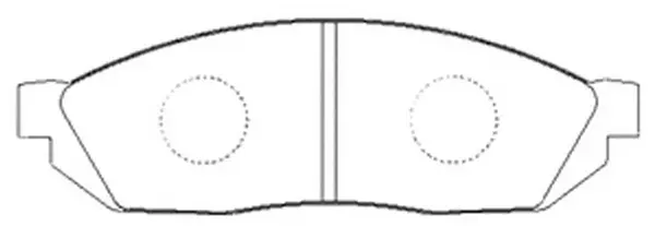 Brake Pad Set, disc brake (BP29124)