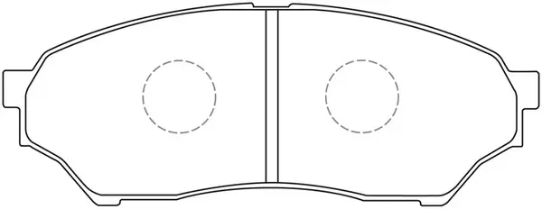 Brake Pad Set, disc brake (BP23417)