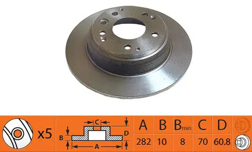 Brake Disc (BR28125)