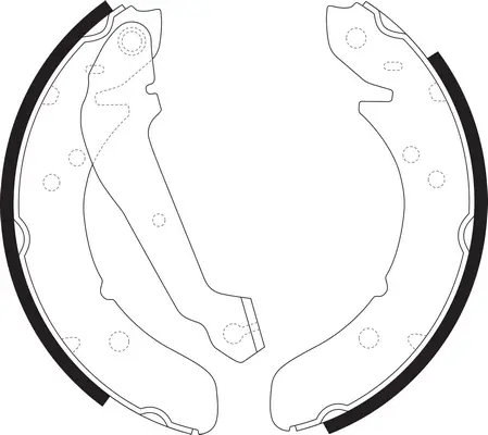 Brake Shoe Set (BS11241)