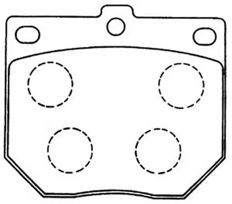 Brake Pad Set, disc brake (BP22034)