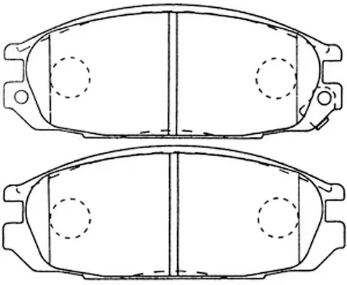 Brake Pad Set, disc brake (BP22371)