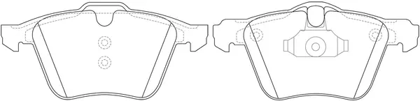 Brake Pad Set, disc brake (BP51483)