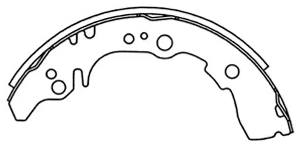 Brake Shoe Set (BS26041)