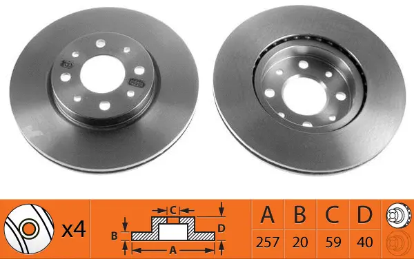 Brake Disc (BR41102T)