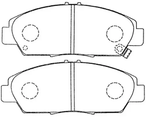 Brake Pad Set, disc brake (BP28293)