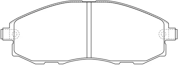 Brake Pad Set, disc brake (BP11434)