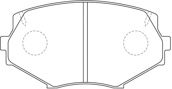 Brake Pad Set, disc brake (BP25364)