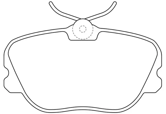 Brake Pad Set, disc brake (BP44040)