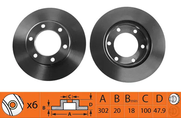 Brake Disc (BR21124T)