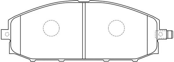 Brake Pad Set, disc brake (BP22413)