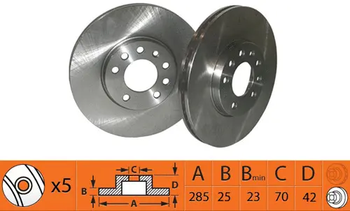 Brake Disc (BR34119T)