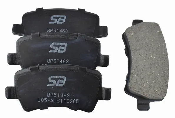 Brake Pad Set, disc brake (BP51463)