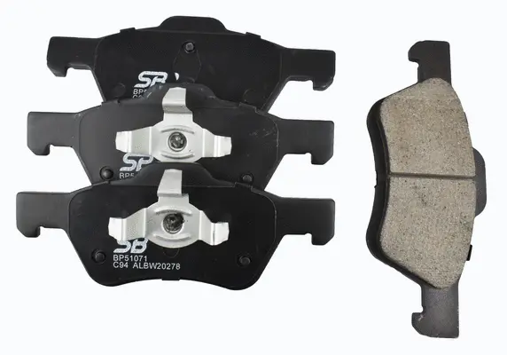 Brake Pad Set, disc brake (BP51071)