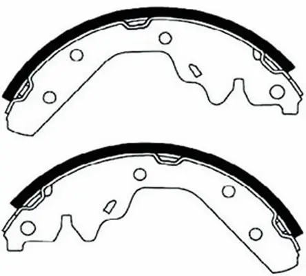 Brake Shoe Set (BS53598)