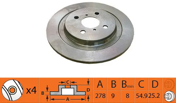 Brake Disc (BR21228)