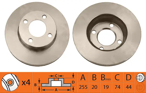 Brake Disc (BR21180T)