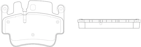 Brake Pad Set, disc brake (BP35823)