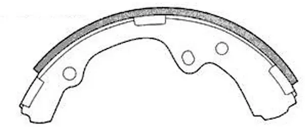 Brake Shoe Set (BS21256)