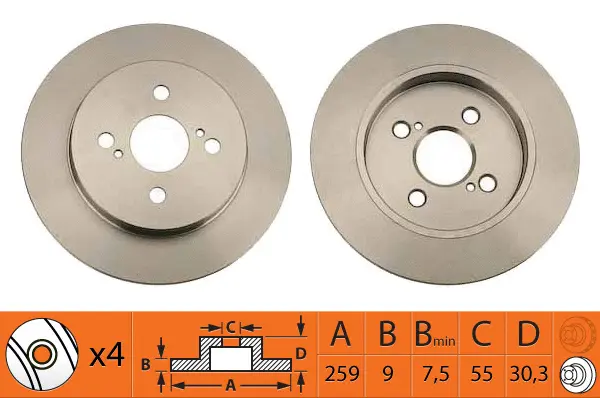 Brake Disc (BR21169)