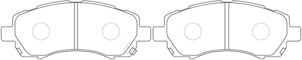 Brake Pad Set, disc brake (BP27398)